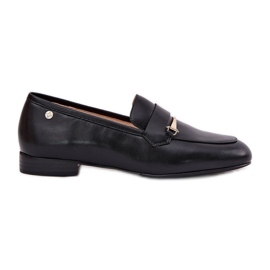 Dámská kožená bota Maciejka K6809-01 Černá černý