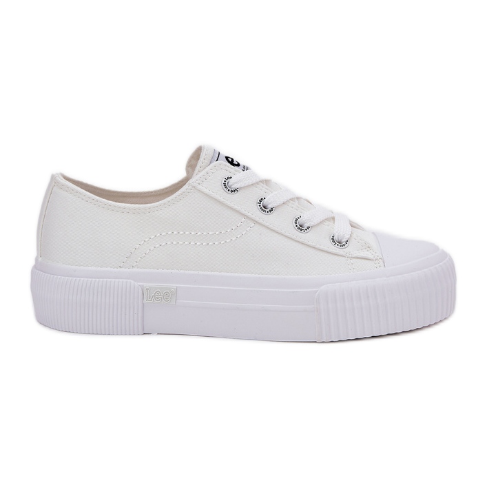 Dámské tenisky na platformě Lee Isla C Women Low 50251001 White bílý