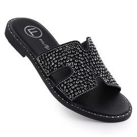 Dámské žabky s kamiony Black Filippo DK6973 černý