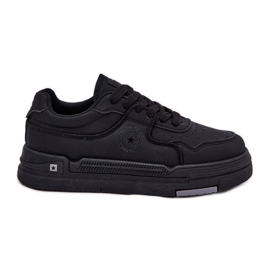 S tenisky nízkých žen Big Star RR274A311 Hi-Pola System Black System černá
