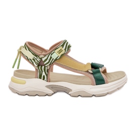 D.Franklin Dámské suchý zip d.franlin DFSH406003 Green zelený