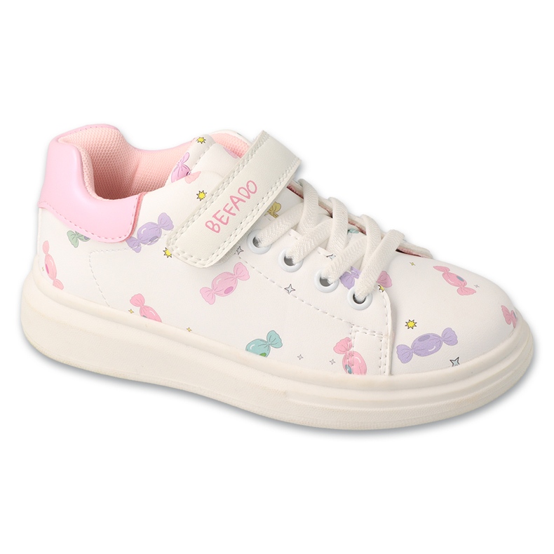 Dětské sporty befado 514x032 bílá s aplikacemi Candy bílý