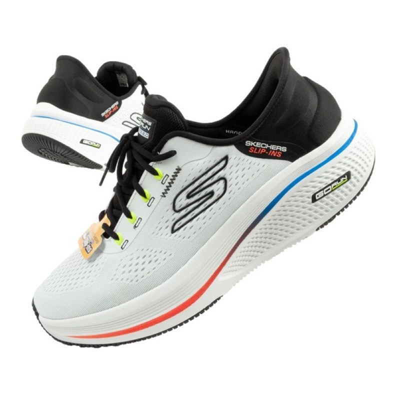 Skechers Go Run Slip -ins 220853/Wmlt Shoes bílý Skechers Go Run Slip -ins 220853/Wmlt Shoes bílý