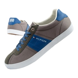 Boty Tommy Hilfiger FM56821095 039 šedá Boty Tommy Hilfiger FM56821095 039 šedá