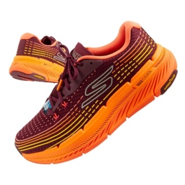 Běžecké boty Skechers Max Cushioning 220835/Burg pomerančový
