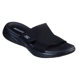 Skechers on-the-the-go 600 flip flops-oceanside in 140003-bbk černý