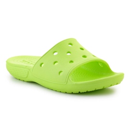 Crocs Classic Slide K 206396-3UH zelený