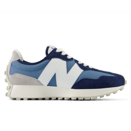 Pánské sportovní boty New Balance NB 327 Blue Suede Sneakers (U327CJ) modrý