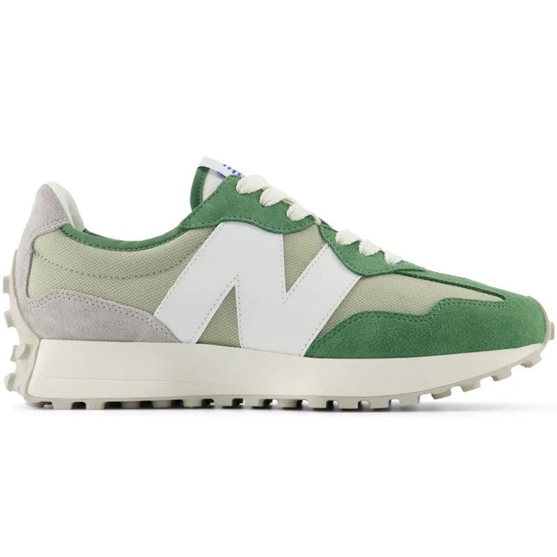 Pánské tenisky New Balance 327 Green Suede Sports Shoes (U327CE) zelená