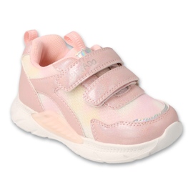 Dětské sporty Befado 516P425 Růžový suchý zip