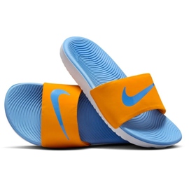 Nike kávové žabky FJ8812-801 pomerančový