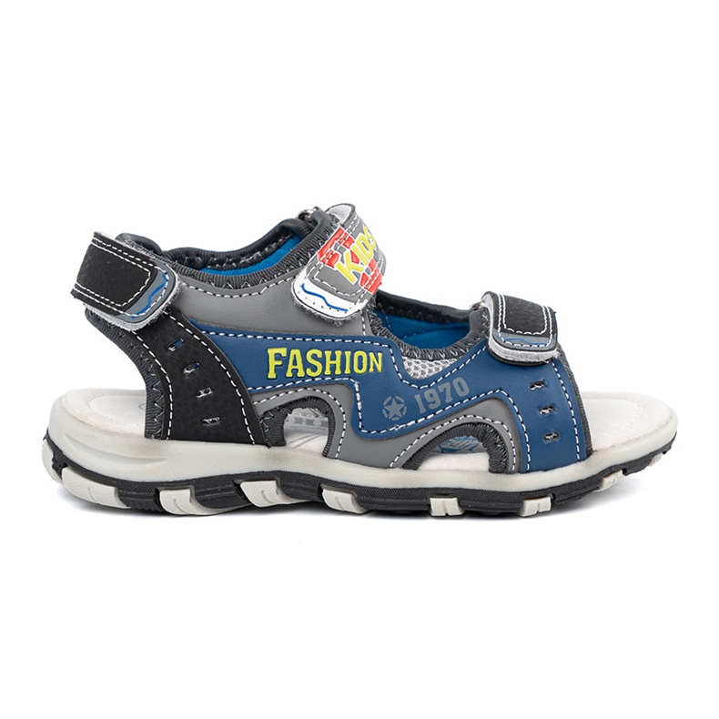 Shelvt Blue sandály chlapců námořnictva modrý