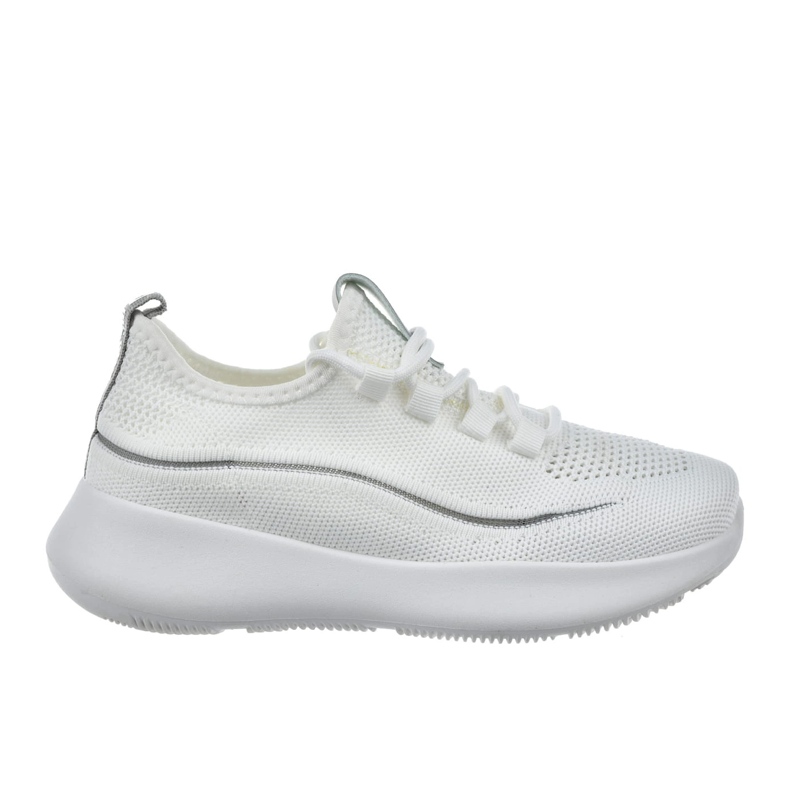 Big Star Sneakers Dámské boty Velká hvězda NN274662 WHITE bílý