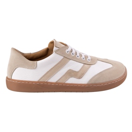 Bosní kožená bota Olivier Eliza Białe bílý Bosní kožená bota Olivier Eliza Białe bílý