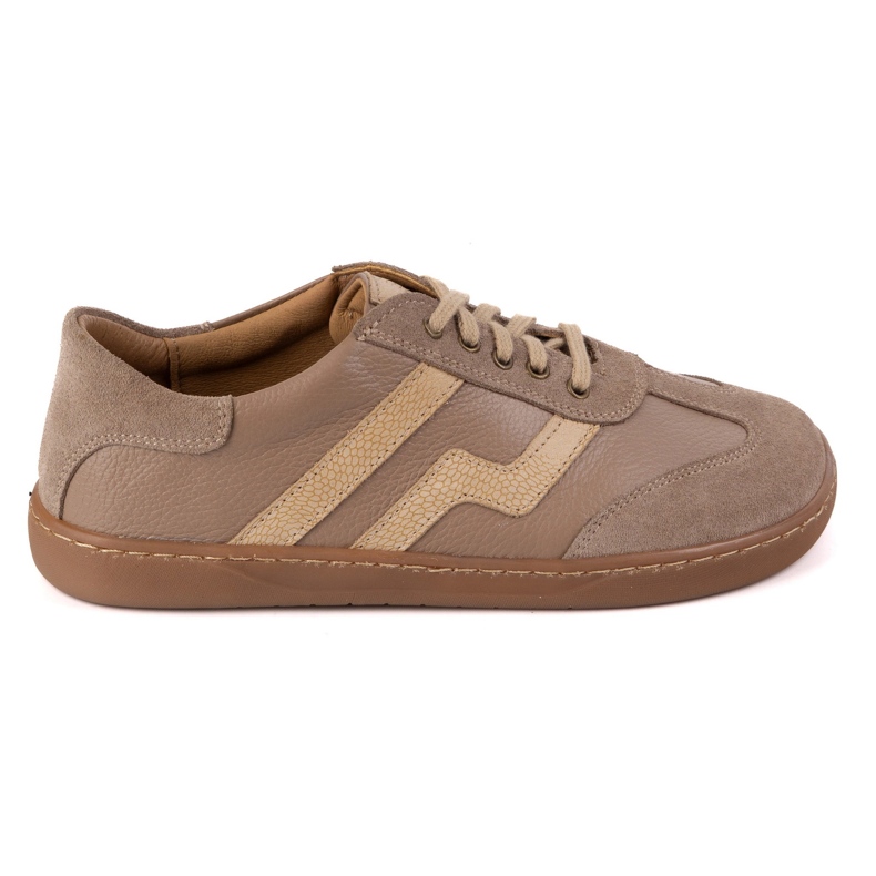 Bosská kožená bota Olivier Eliza Dark Beige béžový Bosská kožená bota Olivier Eliza Dark Beige béžový