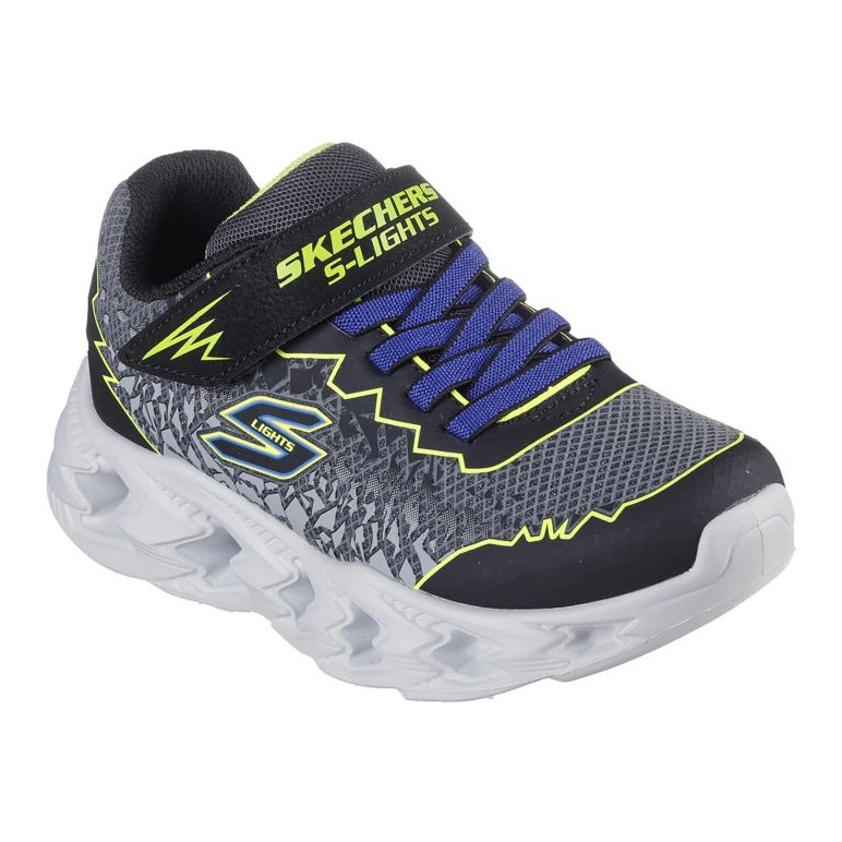 Skechers S Lights Vortex 2.0 Zorento 400603L-BKYL SOOT černá