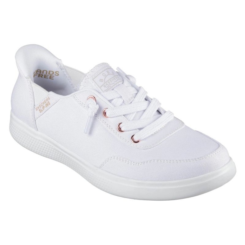 Skechers Slip Inss Skip Cute - B Cute Sweet 114815 - WHT boty bílý Skechers Slip Inss Skip Cute - B Cute Sweet 114815 - WHT boty bílý