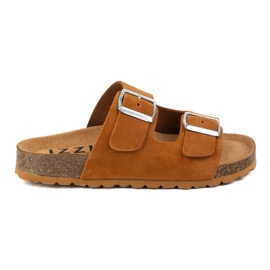 Vriston Dámské boty Nastavitelné pantofle Izzi Alex Brandy Bronze Vriston Dámské boty Nastavitelné pantofle Izzi Alex Brandy Bronze