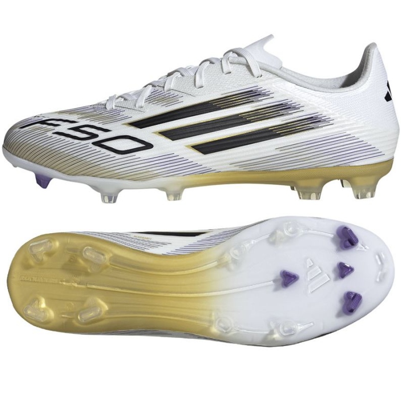 Adidas F50 League FG/Mg Ji0005 Fotbal boty bílý