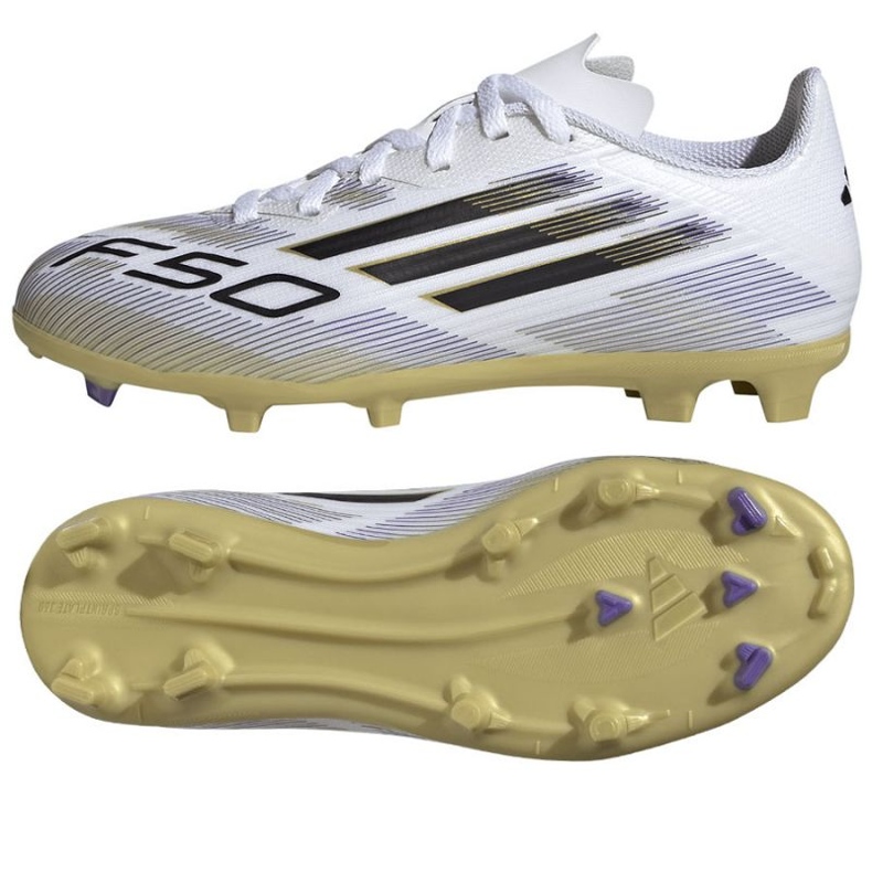 Adidas F50 League FG/MG JH7745 Fotbalové boty bílý Adidas F50 League FG/MG JH7745 Fotbalové boty bílý