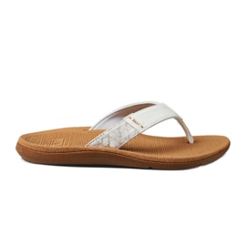 Flip -flops Reef Santa Ana Cloud Cloud7130 bílý Flip -flops Reef Santa Ana Cloud Cloud7130 bílý