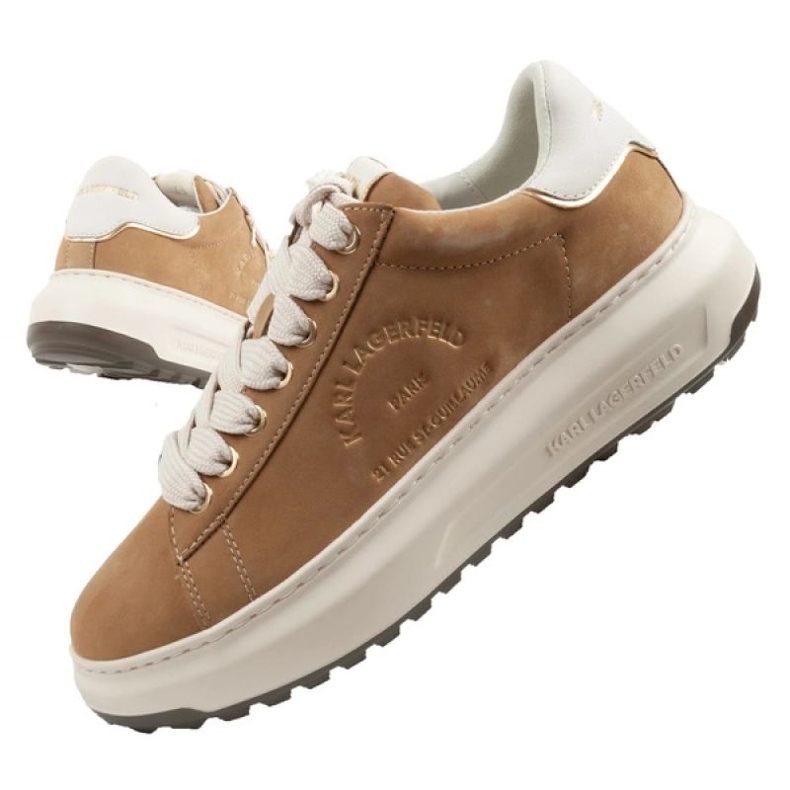 Karl Lagerfeld Maison Karl Lace KL575372 88 Shoty hnědý