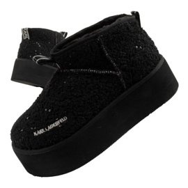 Boty, Snow Boots Karl Lagerfeld Thermo KL48522WW0S černá Boty, Snow Boots Karl Lagerfeld Thermo KL48522WW0S černá