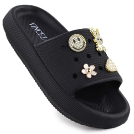 Vinceza 76055 Jan404a flip -flops černá