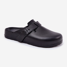 Big Star Pánské ucpávky pěny flip -flops s velkou hvězdou RR174A022 černá spona Big Star Pánské ucpávky pěny flip -flops s velkou hvězdou RR174A022 černá spona