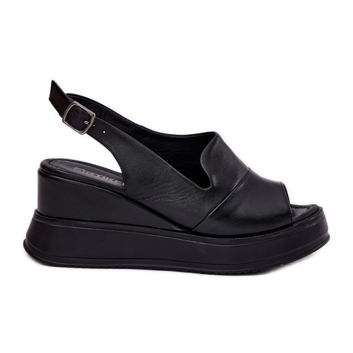 ARTIKER Dámské kožené sandály pro Anchor Artker 52C0484 Black černá ARTIKER Dámské kožené sandály pro Anchor Artker 52C0484 Black černá