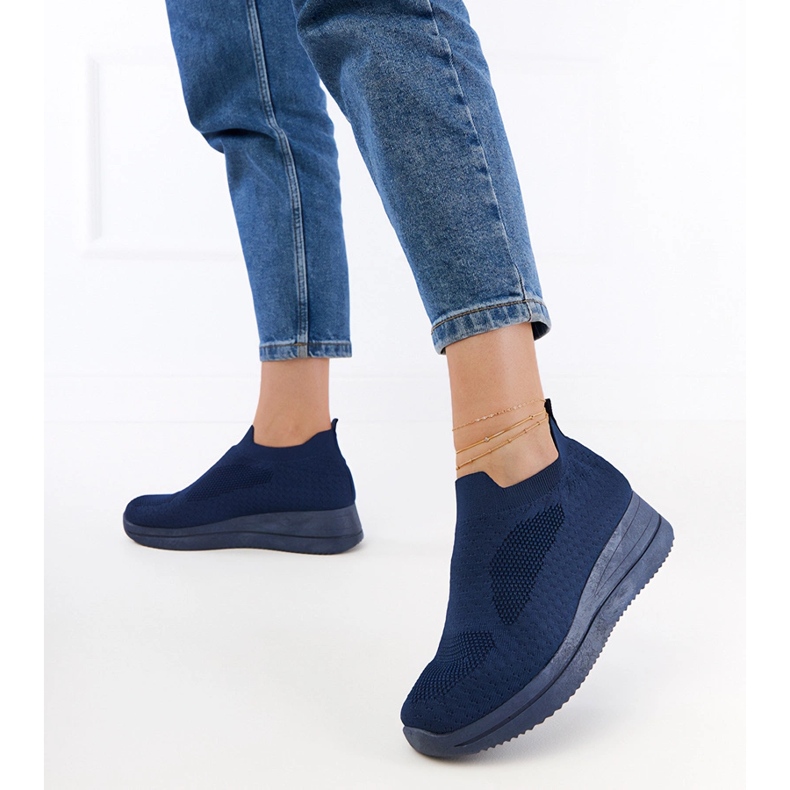 Tmavě modré námořnictvo modré tenisky modrý Tmavě modré námořnictvo modré tenisky modrý