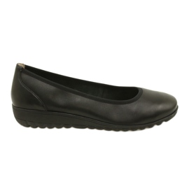 Balerínky Caprice 9-22161-20 022, šířka nastavitelná černý