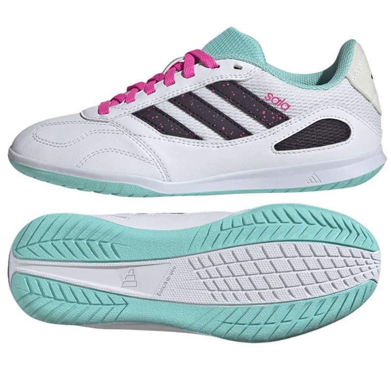 Adidas Super Sala III ve fotbalových botách JR5400 bílý