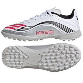 Adidas F50 Messi League JP7456 Fotbalové boty bílý