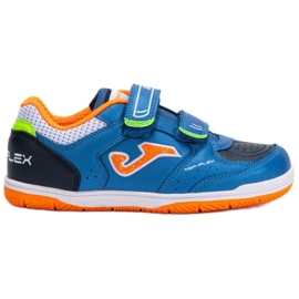 Joma Top Flex 2504 ve fotbalových botách tpjw2504 modrý
