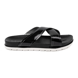 Seastar Stipéry černé žen s rozptýlenými pruhy černý