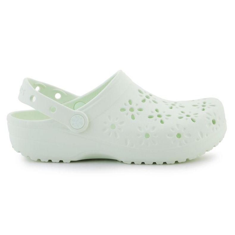 Crocs Classic Floral Cut Out Clog 210927-3YH žabky zelená