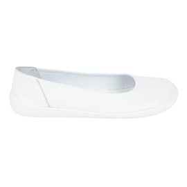 Olivier Bosé ženské minimalistické baleríny Slip -on Openwork 1771pol White bílý Olivier Bosé ženské minimalistické baleríny Slip -on Openwork 1771pol White bílý