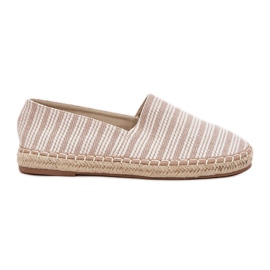 Pánské Espadrilles s béžovou cop béžový Pánské Espadrilles s béžovou cop béžový