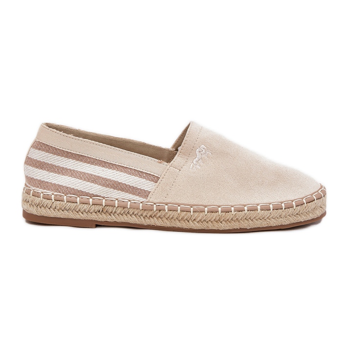 Pánský ekologický semiš espadrilles béžový