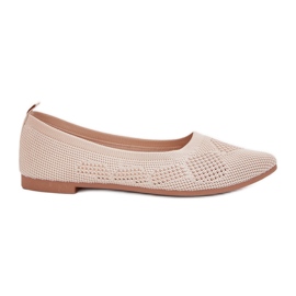 Dámský materiál Ballerinas béžové béžový