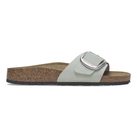 Birkenstock Madrid Big Buckle 1024097 Flip -Fops zelený