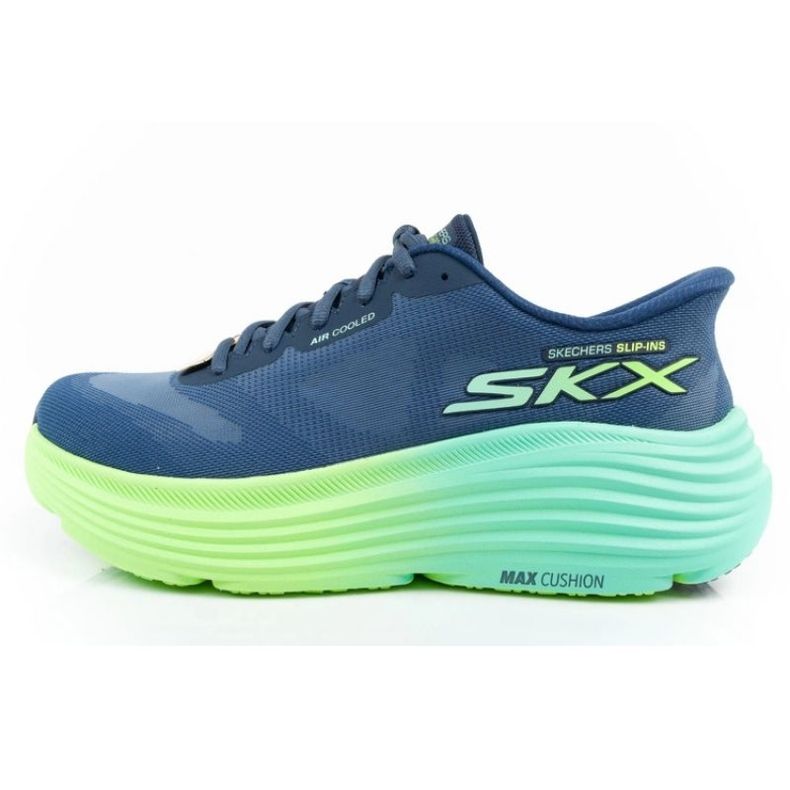 Běžecké boty Skechers Max Cushioning Slip -ins 129473/nvlm modrý