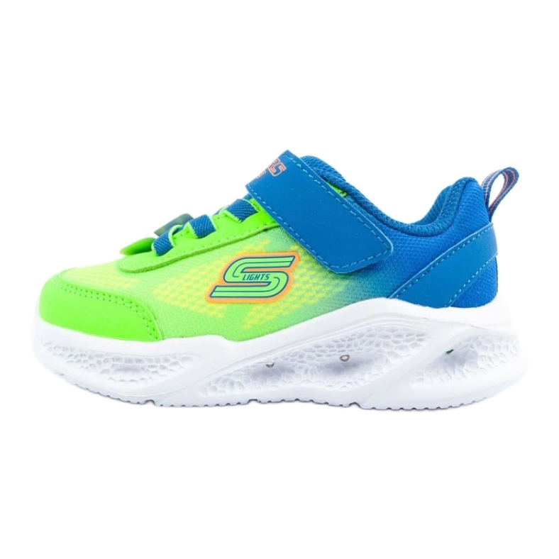 Skechers S Lights 401495N/BLLM boty modrý