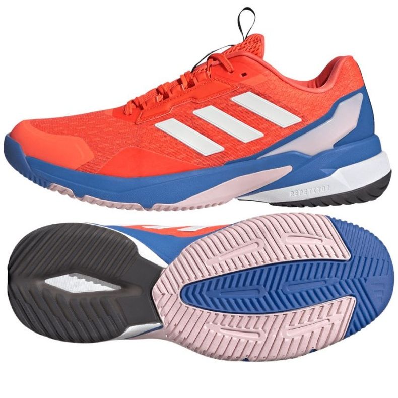Adidas Crazyflight 6 HP7033 Volejbalové boty oranžový Adidas Crazyflight 6 HP7033 Volejbalové boty oranžový