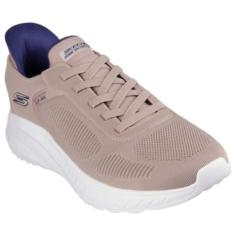 Skechers Slip -ins Shoes: Bobs Sport Squad Chaos-Solid Step M 118312-TPE Skechers Slip -ins Shoes: Bobs Sport Squad Chaos-Solid Step M 118312-TPE