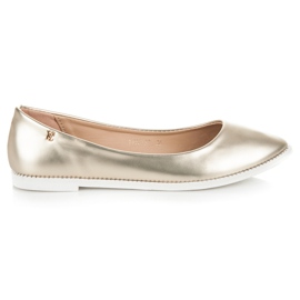 Vices Lesklé Balerína V Spitz žluť