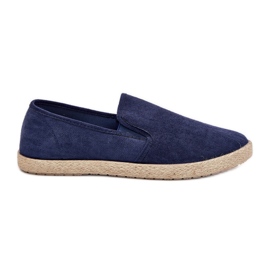 Boto Pánské tenisky Espadrilles s ekologicky semišovým námořnictvem Lunaria modrý Boto Pánské tenisky Espadrilles s ekologicky semišovým námořnictvem Lunaria modrý