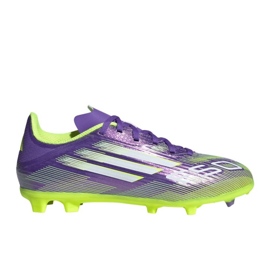 Adidas F50 League FG/MG JR JH7747 Football Shoes fialový