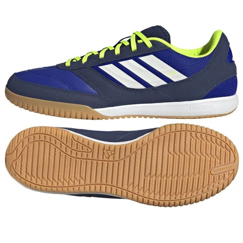 Adidas Top Sala Competition II ve fotbalových botách M JS0653 modrý